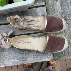 Velvet Free People Espadrilles
